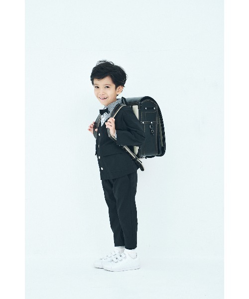 maarook（マルーク）の「ブロードスタンドカラーシャツ（シャツ/ブラウス・キッズ・ホワイト/ネイビー・150cm/140cm/160cm）」の7枚目の写真