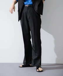 SENSE OF PLACE by URBAN RESEARCH | 『わたべ×SOP』『WEB/一部店舗限定』センタープレススリットパンツ(スラックス)