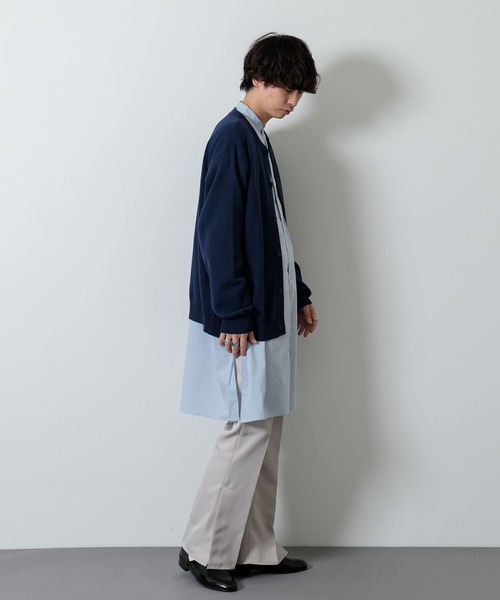 SENSE OF PLACE by URBAN RESEARCH（センスオブプレイスバイアーバンリサーチ）の「『わたべ×SOP』センタープレススリットパンツ（スラックス・メンズ・ライトベージュ/グリーン/ネイビー/ブラック・LARGE/MEDIUM）」の21枚目の写真