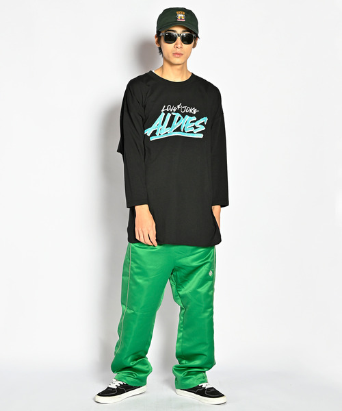 ALDIES(アールディーズ)の「King Of Destruction Pants / キングオブデストラクションパンツ(その他パンツ・メンズ・ネイビー/グリーン/ピンク/ブラック・MEDIUM/SMALL/LARGE)」の2枚目の写真