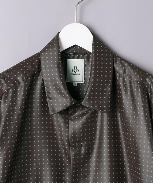 mando（マンド）の「＜mando（マンド）＞ ポリエステル コーチジャケット（その他アウター・メンズ・オリーブ・1/2/3）」の3枚目の写真