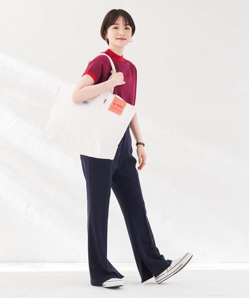 PARROTT CANVAS（パロットキャンバス）の「PARROTT CANVAS（パロットキャンバス）別注トートバッグ（トートバッグ・レディース・ホワイト/コバルトブルー/イエロー/レッド・FREE）」の7枚目の写真