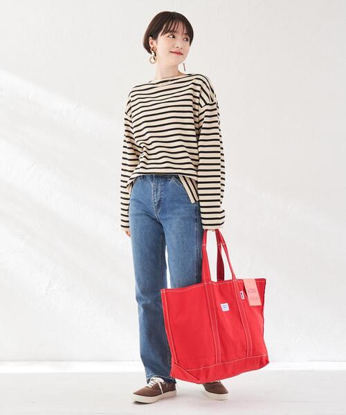 PARROTT CANVAS（パロットキャンバス）の「PARROTT CANVAS（パロットキャンバス）別注トートバッグ（トートバッグ・レディース・ホワイト/コバルトブルー/イエロー/レッド・FREE）」の9枚目の写真