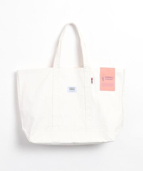 PARROTT CANVAS（パロットキャンバス）の「PARROTT CANVAS（パロットキャンバス）別注トートバッグ（トートバッグ・レディース・ホワイト/コバルトブルー/イエロー/レッド・FREE）」の10枚目の写真