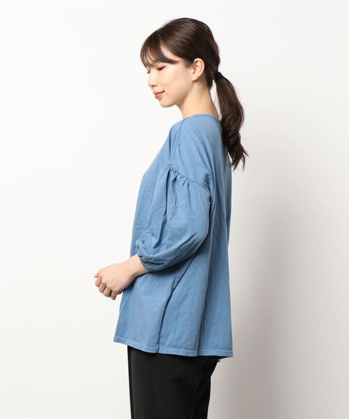 Good On(グッドオン)の「Good On/グッドオン BABY JERSEY TEE BLOUSE(Tシャツ/カットソー・レディース・ブルー系その他/ホワイト・FREE)」の11枚目の写真