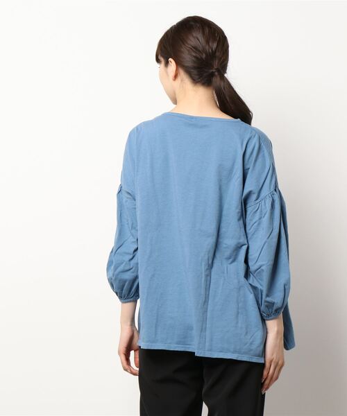 Good On(グッドオン)の「Good On/グッドオン BABY JERSEY TEE BLOUSE(Tシャツ/カットソー・レディース・ブルー系その他/ホワイト・FREE)」の12枚目の写真