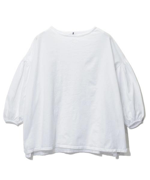 Good On(グッドオン)の「Good On/グッドオン BABY JERSEY TEE BLOUSE(Tシャツ/カットソー・レディース・ブルー系その他/ホワイト・FREE)」の2枚目の写真
