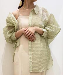 INGNI | シアーギンガム／シャツ(シャツ/ブラウス)