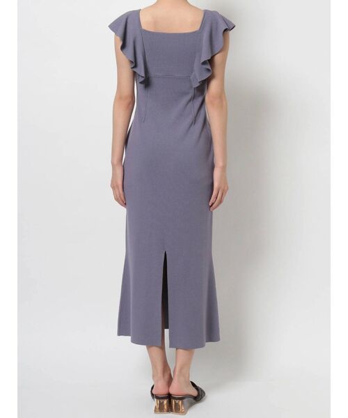 MERCURYDUO（マーキュリーデュオ）の「ラッフルスリーブマーメイド総針ニットワンピース（ワンピース・レディース・ブラウン/ベビーピンク/パープル・SMALL/MEDIUM）」の19枚目の写真