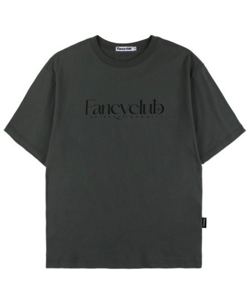 FANCY CLUB(ファンシークラブ)の「【NASTY FANCY CLUB/ナスティーファンシークラブ】FANCYCLUB BASIC LOGO TEE/ベーシックロゴTシャツ 半袖Tシャツ(Tシャツ/カットソー・レディース・チャコールグレー/ブラック/ホワイト系その他/ライトブルー・ONE SIZE)」の8枚目の写真