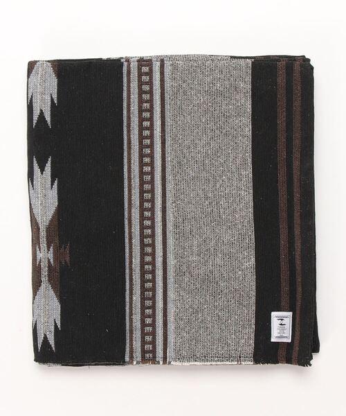 チャイハネ(チャイハネ)の「【チャイハネ】オルテガ柄ラグマット180(ラグ/マット・レディース・ブラウン/ブラック/グリーン/ターコイズブルー/オフホワイト・FREE)」の15枚目の写真