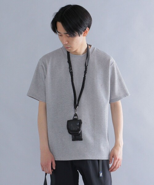 SHIPS(シップス)の「*SHIPS: ワンポイント ロゴ バーズアイ Tシャツ(Tシャツ/カットソー・メンズ・ブラック/ライトグレー/ベージュ/ネイビー/ホワイト系その他/ホワイト・SMALL/MEDIUM/LARGE/X-LARGE)」の18枚目の写真
