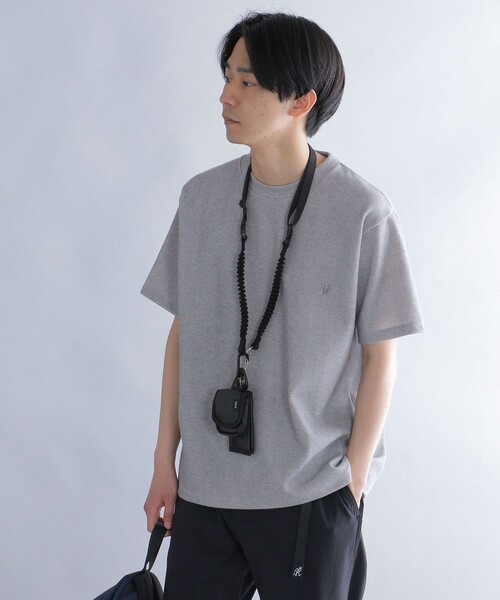 SHIPS(シップス)の「*SHIPS: ワンポイント ロゴ バーズアイ Tシャツ(Tシャツ/カットソー・メンズ・ブラック/ライトグレー/ベージュ/ネイビー/ホワイト系その他/ホワイト・SMALL/MEDIUM/LARGE/X-LARGE)」の19枚目の写真