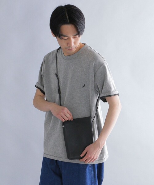 SHIPS(シップス)の「*SHIPS: ワンポイント ロゴ バーズアイ Tシャツ(Tシャツ/カットソー・メンズ・ブラック/ライトグレー/ベージュ/ネイビー/ホワイト系その他/ホワイト・SMALL/MEDIUM/LARGE/X-LARGE)」の20枚目の写真