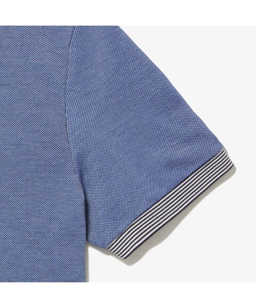 LACOSTE（ラコステ）の「ストライプパリポロシャツ（ポロシャツ）」 - WEAR