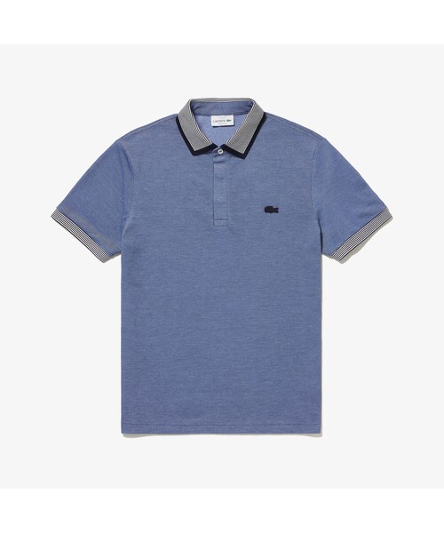 お歳暮 2025 LACOSTE（ラコステ）の「ストライプパリポロシャツ（ポロシャツ トップス