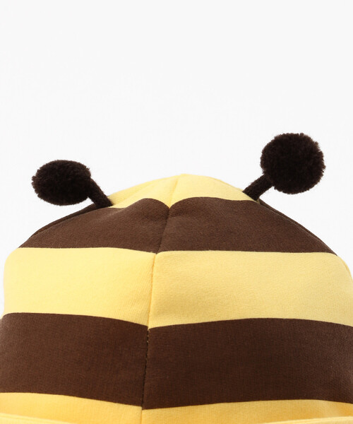 COMME CA ISM（コムサイズム）の「UVカット　昆虫モチーフハット(44-48cm)（ハット・キッズ・レッド/イエロー・44-48cm）」の5枚目の写真