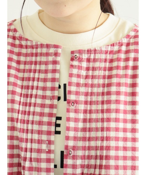 Samansa Mos2（サマンサ モスモス）の「ギンガムチェックピンタック