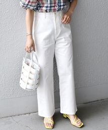 SHIPS any:〈ウォッシャブル〉ピケ カーゴ パンツ◇