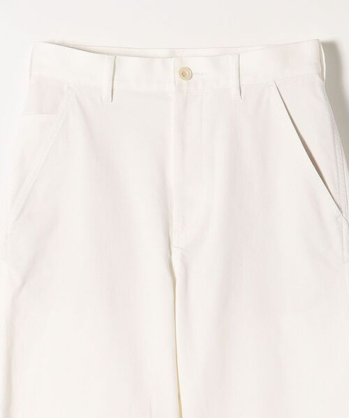 SHIPS any（シップス エニィ）の「SHIPS any:〈ウォッシャブル〉ピケ カーゴ パンツ◇（カーゴパンツ・レディース・ホワイト/ネイビー・38/36）」の4枚目の写真