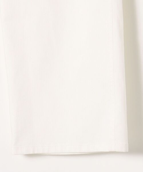 SHIPS any（シップス エニィ）の「SHIPS any:〈ウォッシャブル〉ピケ カーゴ パンツ◇（カーゴパンツ・レディース・ホワイト/ネイビー・38/36）」の5枚目の写真