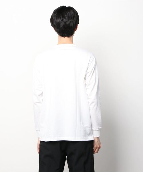 MIZUNO SPORTS STYLE（ミズノスポーツスタイル）の「ロゴＴシャツ（長袖）　［ユニセックス］（Tシャツ/カットソー・メンズ・ブラック/ホワイト/ダークブルー・M/XL/L/S）」の16枚目の写真