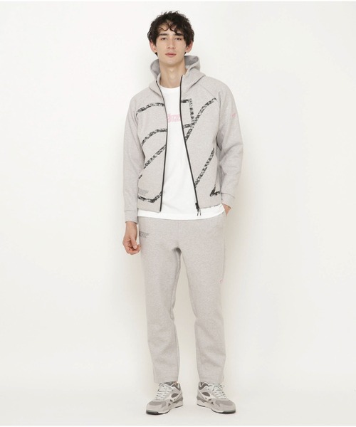 MIZUNO SPORTS STYLE（ミズノスポーツスタイル）の「ロゴＴシャツ（長袖）　［ユニセックス］（Tシャツ/カットソー・メンズ・ブラック/ホワイト/ダークブルー・M/XL/L/S）」の13枚目の写真