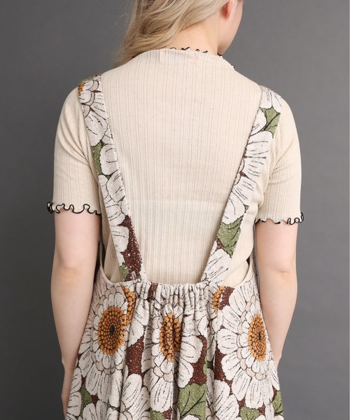 peu pres（プープレ）の「マトリカリアプリントOP（ワンピース・レディース・ブラウン/ブルー・FREE）」の19枚目の写真