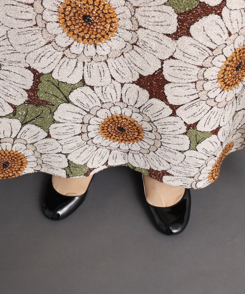 peu pres（プープレ）の「マトリカリアプリントOP（ワンピース・レディース・ブラウン/ブルー・FREE）」の21枚目の写真