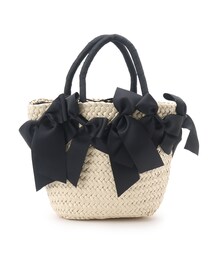 couture brooch | メニーリボンカゴバッグ(ハンドバッグ)