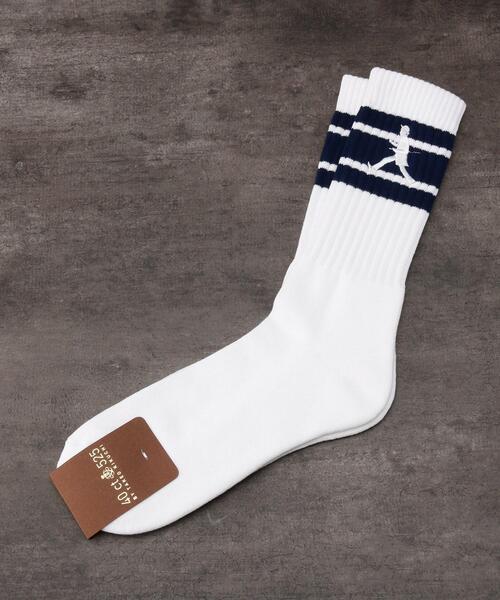 40ｃｔ＆525（フォーティーカラッツアンドゴーニーゴ）の「ラスタウォーカー スポーツソックス（ソックス/靴下・メンズ・ネイビー系2/ブラック/ブラック系2/ホワイト/ワイン系4/カーキ系9・00）」の5枚目の写真