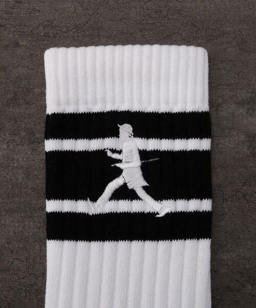 40ｃｔ＆525（フォーティーカラッツアンドゴーニーゴ）の「ラスタウォーカー スポーツソックス（ソックス/靴下・メンズ・ネイビー系2/ブラック/ブラック系2/ホワイト/ワイン系4/カーキ系9・00）」の9枚目の写真