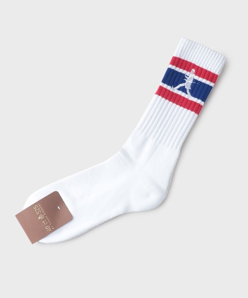 40ｃｔ＆525（フォーティーカラッツアンドゴーニーゴ）の「ラスタウォーカー スポーツソックス（ソックス/靴下・メンズ・ネイビー系2/ブラック/ブラック系2/ホワイト/ワイン系4/カーキ系9・00）」の6枚目の写真