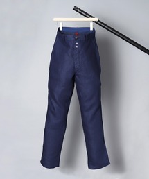 Le Sans Pareil( T pC)́y Le Sans Pareil / TpC zINDIGO / SULFER LINEN  TRADITIONAL WORK PANTS femme CfBSTt@[lgfBVi[Npct@iZbgAbvΉj(`mpc)