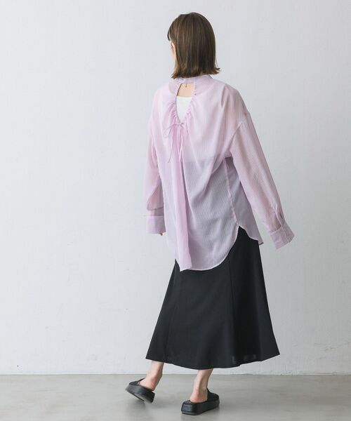 RETRO GIRL(レトロガール)の「マーメイドフレアSK(スカート・レディース・ブラック/グリーン/アイボリー/マスタード・FREE)」の15枚目の写真