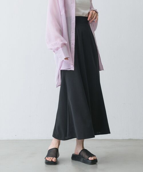 RETRO GIRL(レトロガール)の「マーメイドフレアSK(スカート・レディース・ブラック/グリーン/アイボリー/マスタード・FREE)」の17枚目の写真