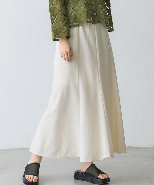 RETRO GIRL(レトロガール)の「マーメイドフレアSK(スカート・レディース・ブラック/グリーン/アイボリー/マスタード・FREE)」の2枚目の写真