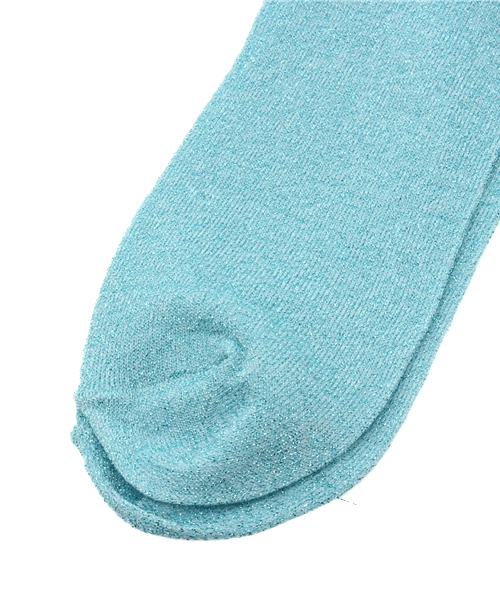 WEGO（ウィゴー）の「WEGO/パステルラメソックス（ソックス/靴下・レディース・ホワイト/サックスブルー/イエロー/ピンク・FREE）」の10枚目の写真