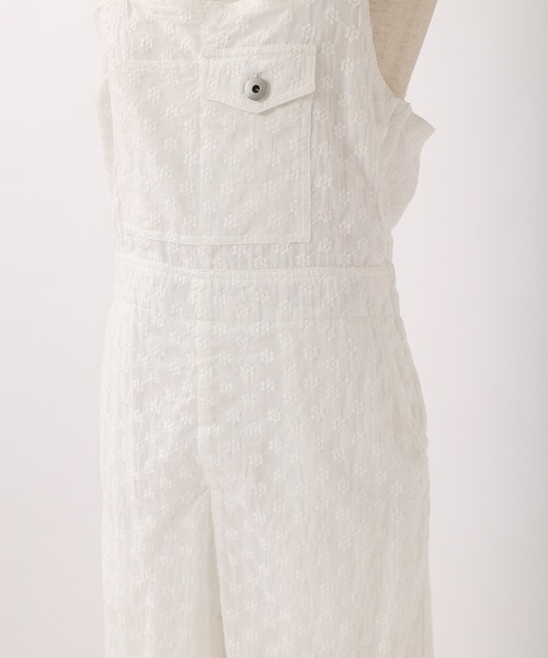 one after another NICE CLAUP（ワンアフターアナザーナイスクラップ）の「CUTEサロペ（サロペット/オーバーオール・レディース・ブラック/オフホワイト/インディゴブルー・FREE）」の22枚目の写真