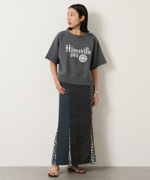 Bonum（ボナム）の「パッチワークマーメイドスカート（スカート・レディース・ブラック・FREE）」の2枚目の写真