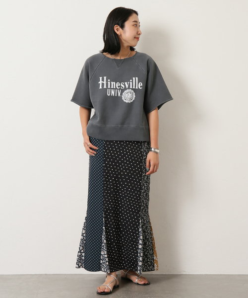 Bonum（ボナム）の「パッチワークマーメイドスカート（スカート・レディース・ブラック・FREE）」の5枚目の写真