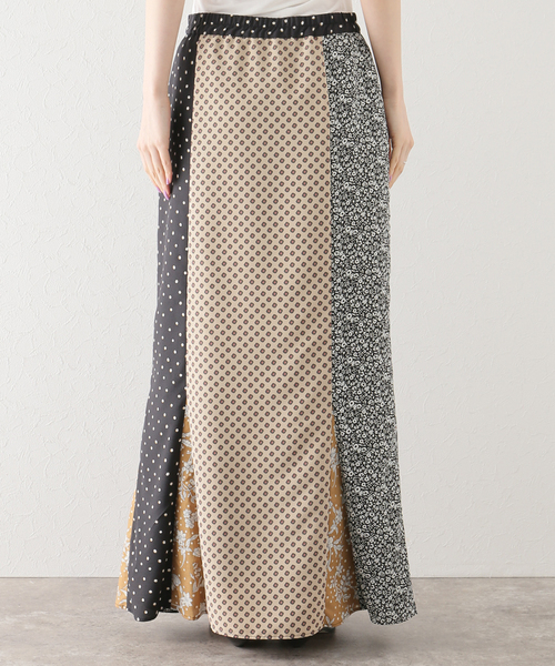 Bonum（ボナム）の「パッチワークマーメイドスカート（スカート・レディース・ブラック・FREE）」の14枚目の写真