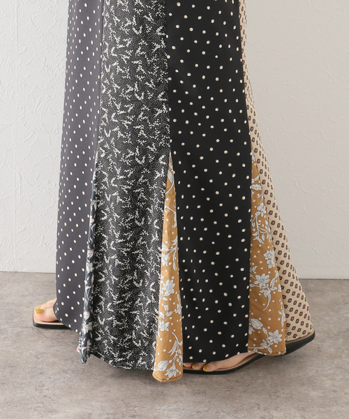 Bonum（ボナム）の「パッチワークマーメイドスカート（スカート・レディース・ブラック・FREE）」の21枚目の写真