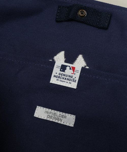 JOURNAL STANDARD（ジャーナルスタンダード）の「【INFIELDER DESIGN/インフィールダーデザイン】MLB トートバック（トートバッグ・メンズ・ネイビー/グリーン・FREE）」の14枚目の写真