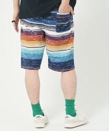 PANHARD（パンハード）の「ミニ裏毛総柄ショーツ【ユニセックス】(M1)（スウェットパンツ）」