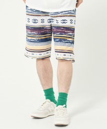 PANHARD（パンハード）の「ミニ裏毛総柄ショーツ【ユニセックス】(M1)（スウェットパンツ）」