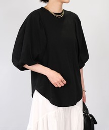 ＡＮＤＪ | 【2022/SS】タックボリューム袖Tシャツ(Tシャツ/カットソー)