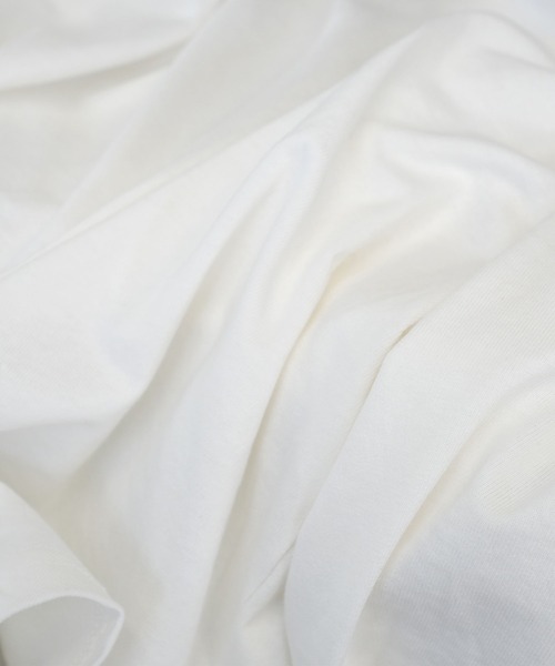 ＡＮＤＪ（アンドジェイ）の「タックボリューム袖Tシャツ（Tシャツ/カットソー・レディース・オフホワイト/ブラック・M）」の6枚目の写真