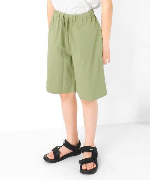 GLAZOS（グラソス）の「T/R・イージーハーフパンツ【セットアップ対応】（その他パンツ・キッズ・ライトグリーン/ネイビー・160cm/130cm/170cm/140cm/150cm）」の9枚目の写真