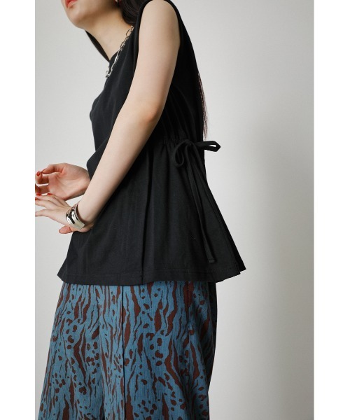 AZUL by moussy（アズールバイマウジー）の「SIDE RIBBON TANK
